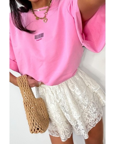 Spódniczko-spodenki koronkowe La Milla białe