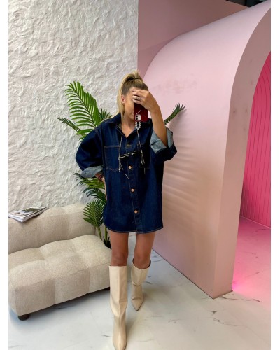 Katana Jeansowa La Milla ciemna