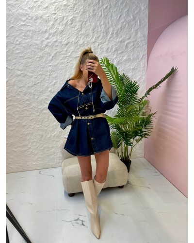 Katana Jeansowa La Milla ciemna