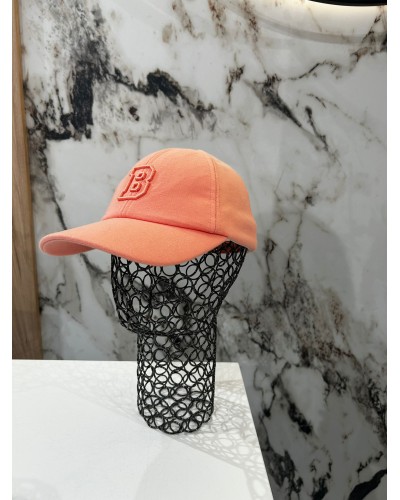 Czapka z daszkiem By o la la...! pomarańczowy