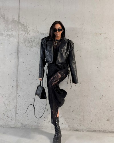 Spódnica koronkowa La Milla czarna