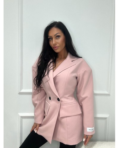 Sukienko-marynarka Millagro pudrowy róż