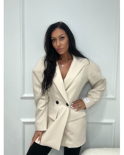 Sukienko-marynarka Millagro beżowa