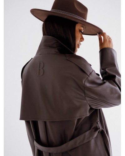 Płaszcz z ekoskóry By o la la...! chocomus