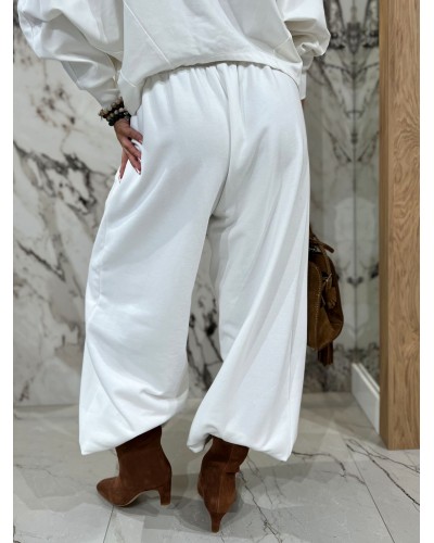 Spodnie fashion By o la la...! śmietana