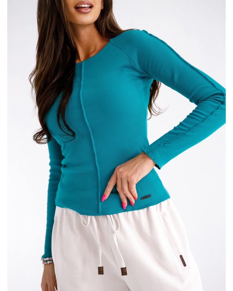 Bluzka fala By o la la...! petrol