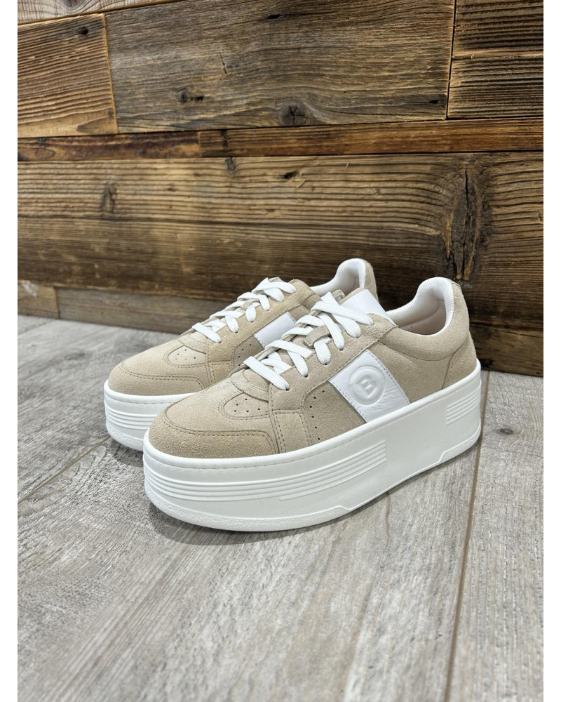 Sneakersy z literą "B" By o la la...! beżowe