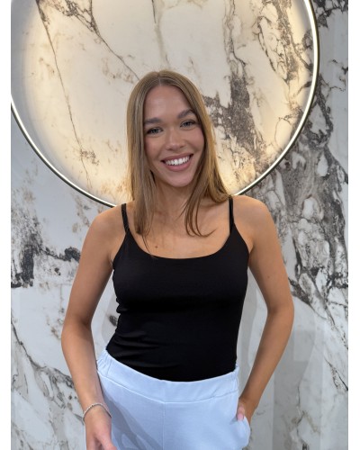 Body na ramiączkach By o la la...! czarne